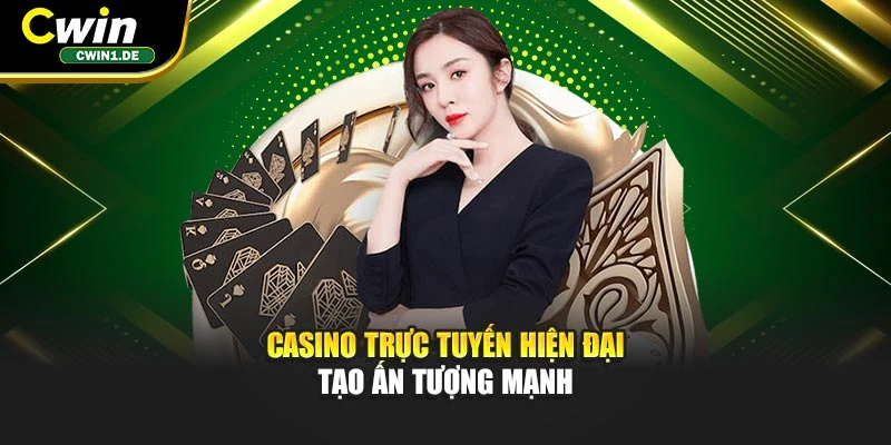 Casino trực tuyến hiện đại tạo ấn tượng mạnh